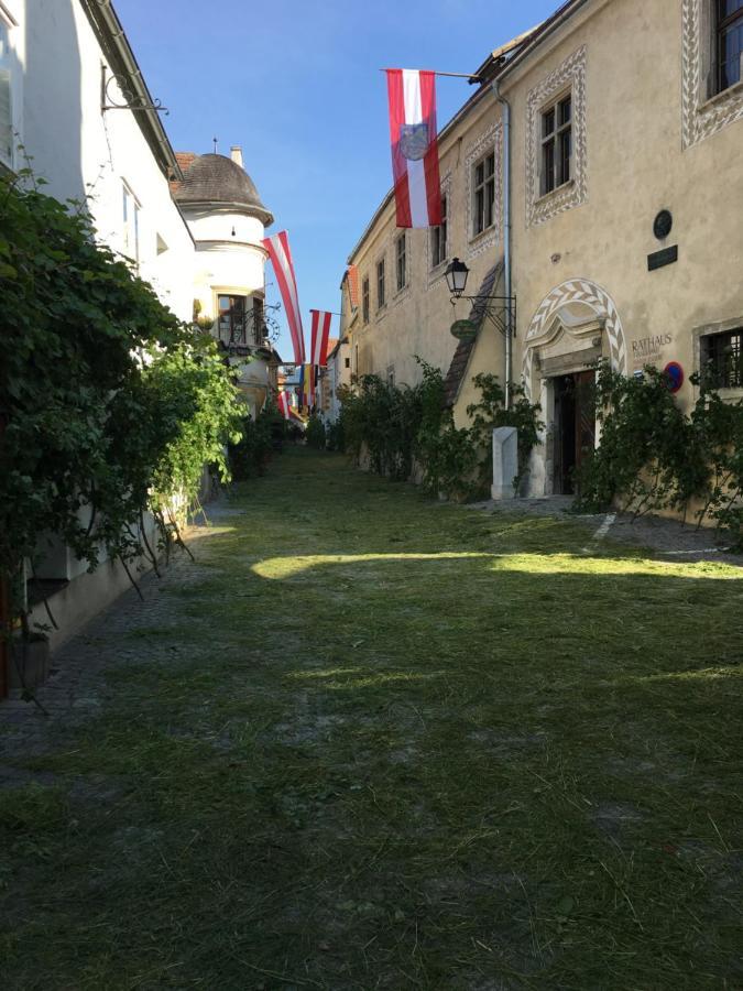 Pension Altes Rathaus Dürnstein Exterior foto